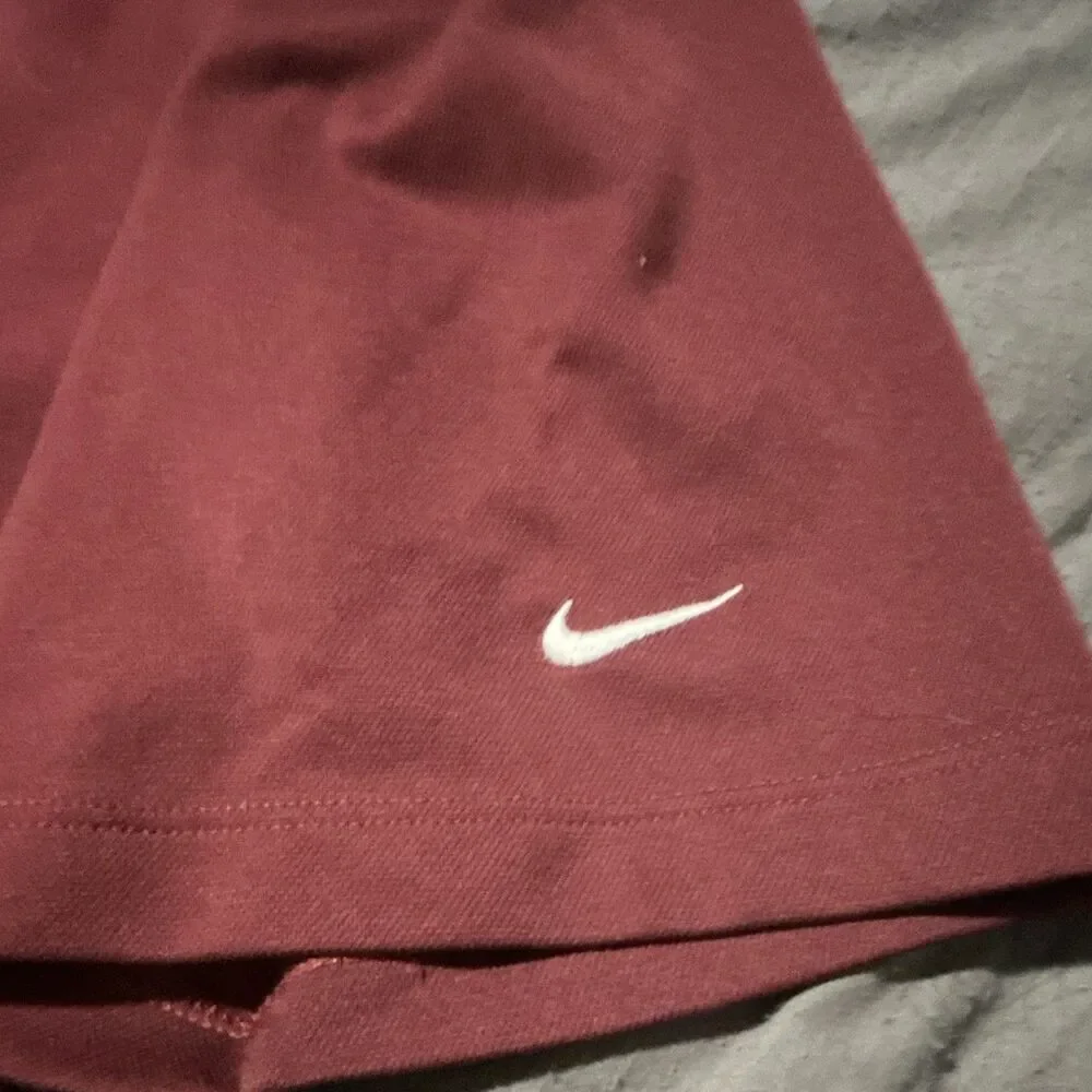 Nike Golf: Men's XL Burgundy Short Sleeve Polo